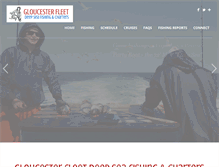 Tablet Screenshot of gloucesterfleet.com